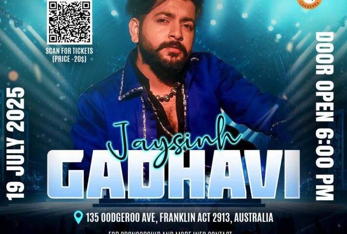 Jaysinh Gadhavi – Garba Night Canberra