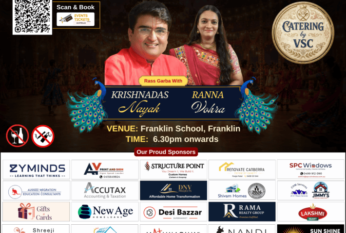 VSC Presents Rasotsav 2026- Canberra