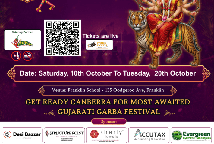 Gujarati Samaj of ACT -Navratri 2026